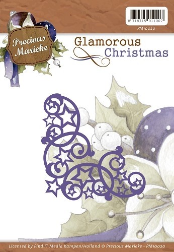 272 - PM10020 - Precious Marieke - Glamorous Christmas - Nightsky Corner