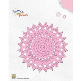 321 - MFD075 - Nellie Snellen - Mutli Frame Dies - Stars-circle