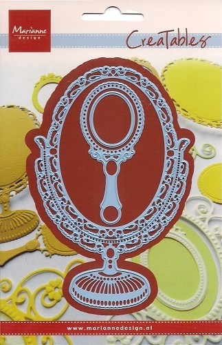 155 - LR0321 - Marianne Design - Creatables - Vintage Mirror