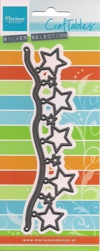 159 - CR1280 -  Marianne Design - Craftables - Stars (garland)