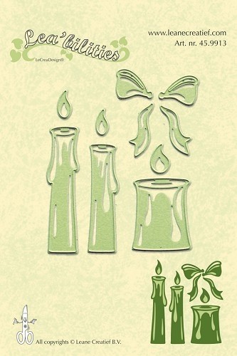 177 - 45.9913 - Lea'bilities - Candles snij en embossing mal