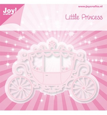 190 - 6002/0352 - Joy! Crafts - Cutting & Embossing Stencil - Little Princess - Koets
