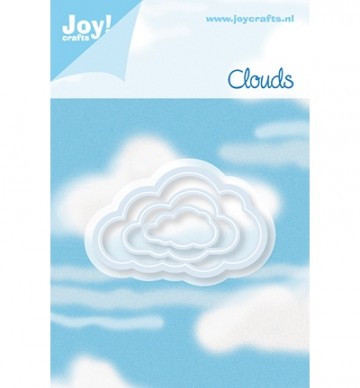 202 - 6002/0199 - Joy! Crafts - Cutting & Embossing Stencil - Clouds