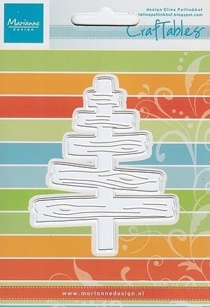 204 - CR1230 - Marianne Design - Craftables - Eline's wooden tree 