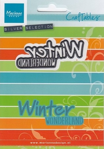 208 - CR1347 - Marianne Design - Craftables - Winter wonderland