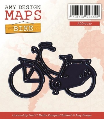 248 - ADD10030 - Die - Amy Design - Maps - Bike
