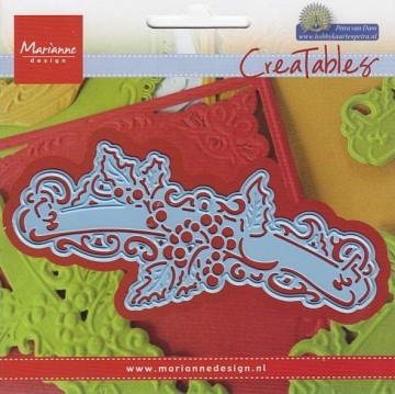 250 - LR0384 - Marianne Design - Creatables - Petra's holly