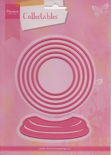 255 - COL1362 - Marianne Design - Collectables - Snow Globe