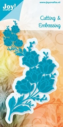 279 - 6002/0369 - Joy! Crafts - Cutting & Embossing Stencil - Bloemenhoek
