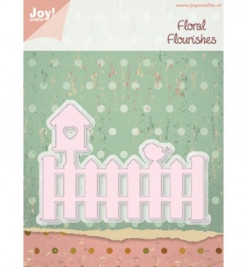 29 - 6002/0192 - Joy! Crafts  - Cutting & Embossing Stencil - Floral Flourishes - Hek