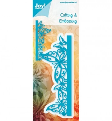 21 - 6002/0251 - Joy! Crafts - Cutting & Embossing Stencil - Rand vlinders
