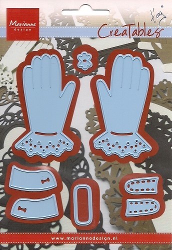 290 - LR0336 - Marianne Design - Creatables - Tiny's Gloves