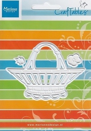 332 - CR1208 - Marianne Design - Craftables - Bloemenmand