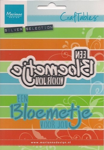 360 - CR1309 - Marianne Design - Craftables - Een bloemetje voor jou