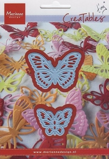 393 - LR0356 - Marianne Design - Creatables - Tiny's butterflies 1