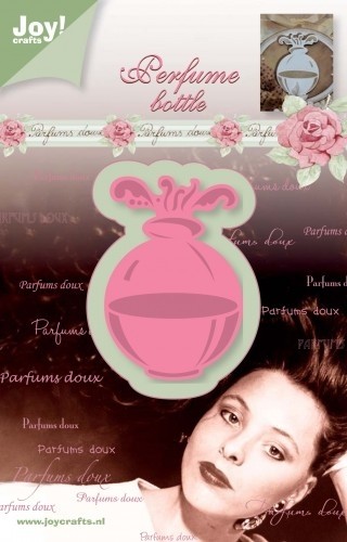 398 - 6002/0225 - Joy! Crafts - Cutting & Embossing Stencil - Parfum flesje rond