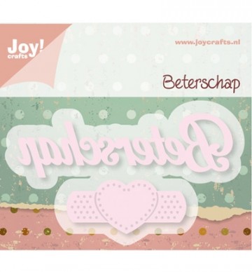 404 - 6002/0412 - Joy! Crafts - Cutting & Embossing Stencil - Beterschap / pleister