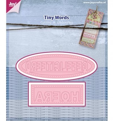 405 - 6002/0444 - Joy! Crafts - Cutting Stencil - NL tekst