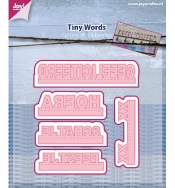 413 - 6002/0442 - Joy! Crafts - Cutting Stencil - NL tekst