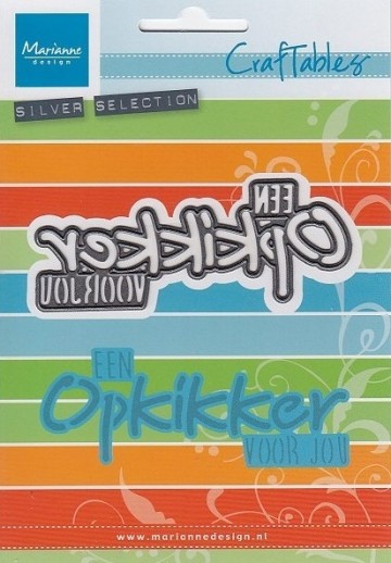 449 - CR1316 - Marianne Design - Craftables - Een opkikker voor jou