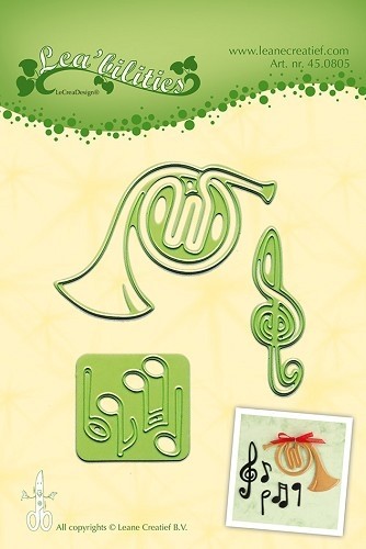 456 - 45.0805 - Lea'bilities - Horn snij en embossing mal