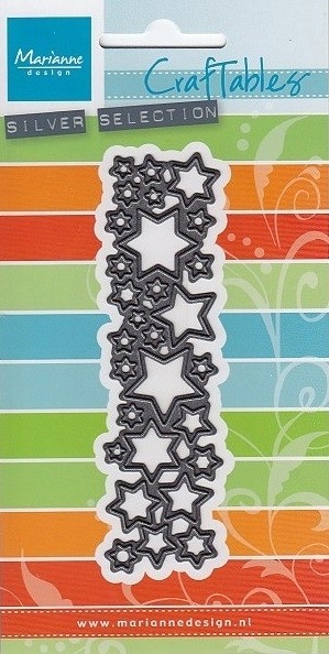 466 - CR1321 - Marianne Design - Craftables - Punch die - Stars