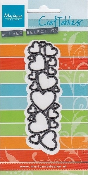 467 - CR1322 - Marianne Design - Craftables - Punch die - Hearts