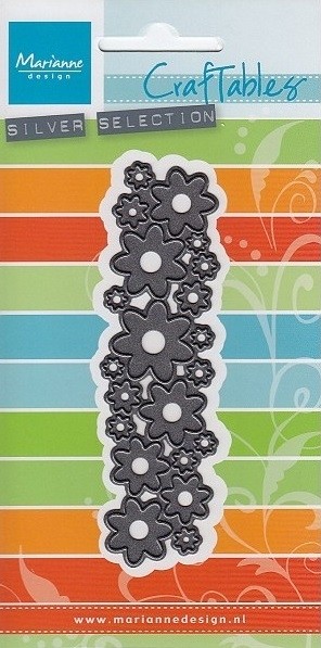 468 - CR1323 - Marianne Design - Craftables - Punch die - Flowers
