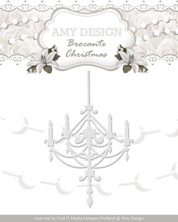 472 - ADD10034 - Die - Amy Design - Brocante Christmas - Chandelier