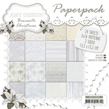 486 - ADPP10008 - Paperpack - Amy Design - Brocante Christmas
