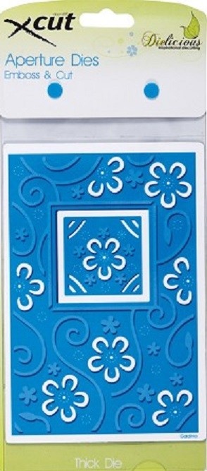 515 - XCU 503104 - Aperture Dies - Emboss & Cut Frame - Gardinia