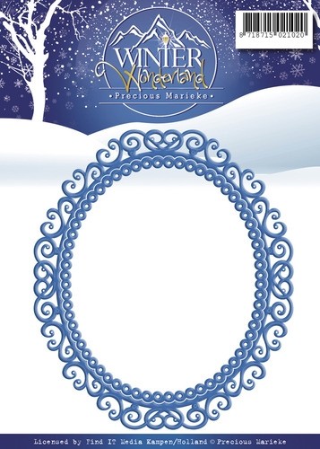 524 - PM10048 - Precious Marieke - Winter Wonderland - Wondrous Frame