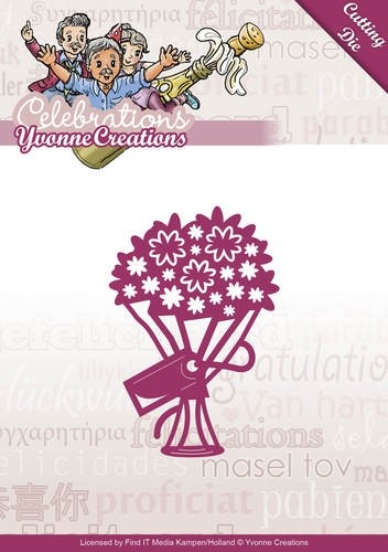 572 - YCD10047 - Die - Yvonne Creations - Celebrations - Bouquet