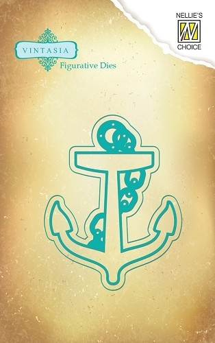 586 - VIND 014 - Nellie Snellen - Vintasia - Figurative Dies - Images - Anchor