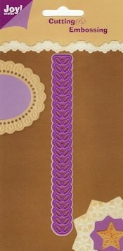 591 - 6002/0097 - Joy! Crafts - Cutting & Embossing Stencil - Border