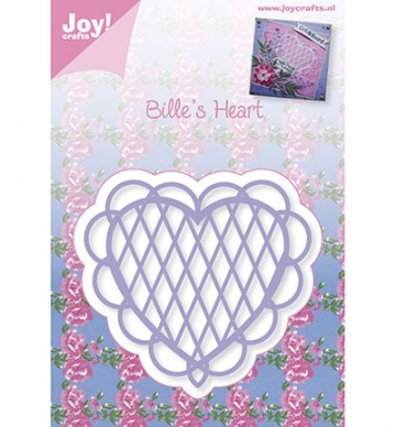 14 - 6002/0344 - Joy! Crafts - Cutting Stencil - Bille's Heart