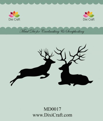 628 - MD0017 - Dixi Craft - mal reindeer