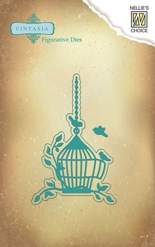 642 - VIND036 - Nellie Snellen - Figurative Dies - Birdcage