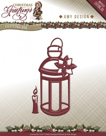680 - ADD10070 - Die - Amy Design - Christmas Greetings - Lantern
