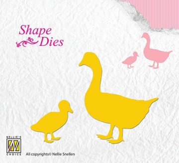 683 - SD110 - Nellie Snellen - Shape Dies - Geese
