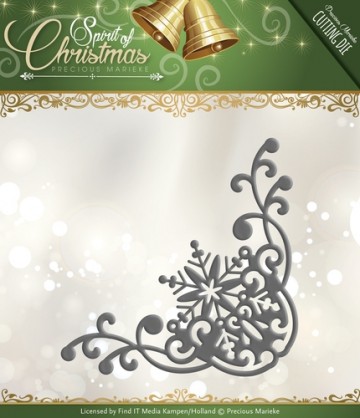 701 - PM10071 - Precious Marieke - Spirit of Christmas - Snowflake Corner
