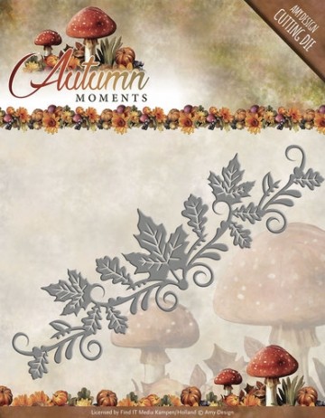 739 - ADD10074 - Die - Amy Design - Autumn Moments - Leaves Border
