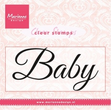 767 - CS0958 - Marianne Design - Clear Stamp - Baby