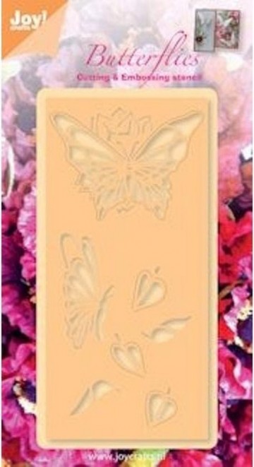 819   6002 0273   joy crafts   die   butterflies rechthoek   750