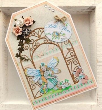 83 - CR1265 - Marianne Design - Craftables - Birds pergola