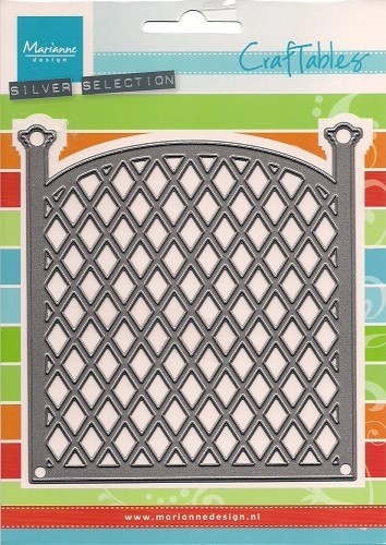 91 - CR1263 - Marianne Design - Craftables - Trellis panel
