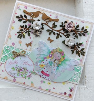 98 - CR1264 - Marianne Design - Craftables - Birds silhouette