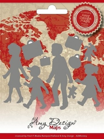 151 - ADM10003 - Die - Amy Design Maps - Family