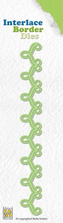 114 - ILD001 - Nellie Snellen - Interlace border Die - Swirl