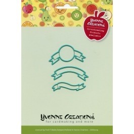 173 - CDD10019 - Yvonne Creations - Cut & Emboss Die - Labels